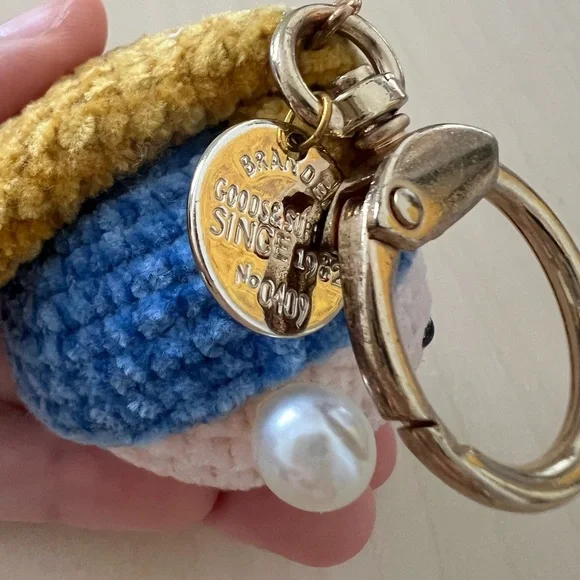 Handmade Crochet Bag Charm/Key Chain - Picture 3 of 5